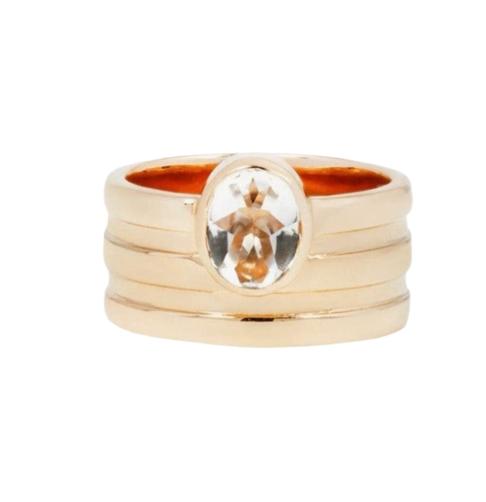 Studio Grun “Stack” of one ring, size 6