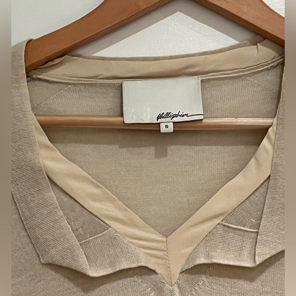 Philip Lim Cream Sweater, small