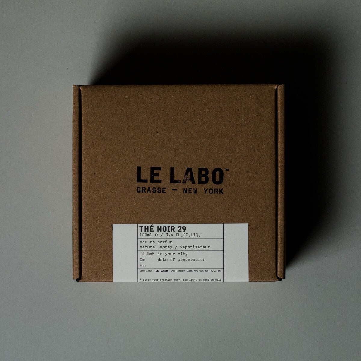 Le Labo The Noir 29 Eau de Parfum 3.4 oz/100ml Spray for Unisex New With Box
