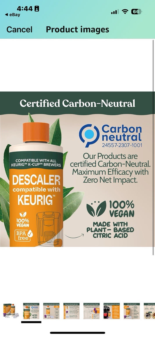 KEURIG CLEANER DESCALER KIT