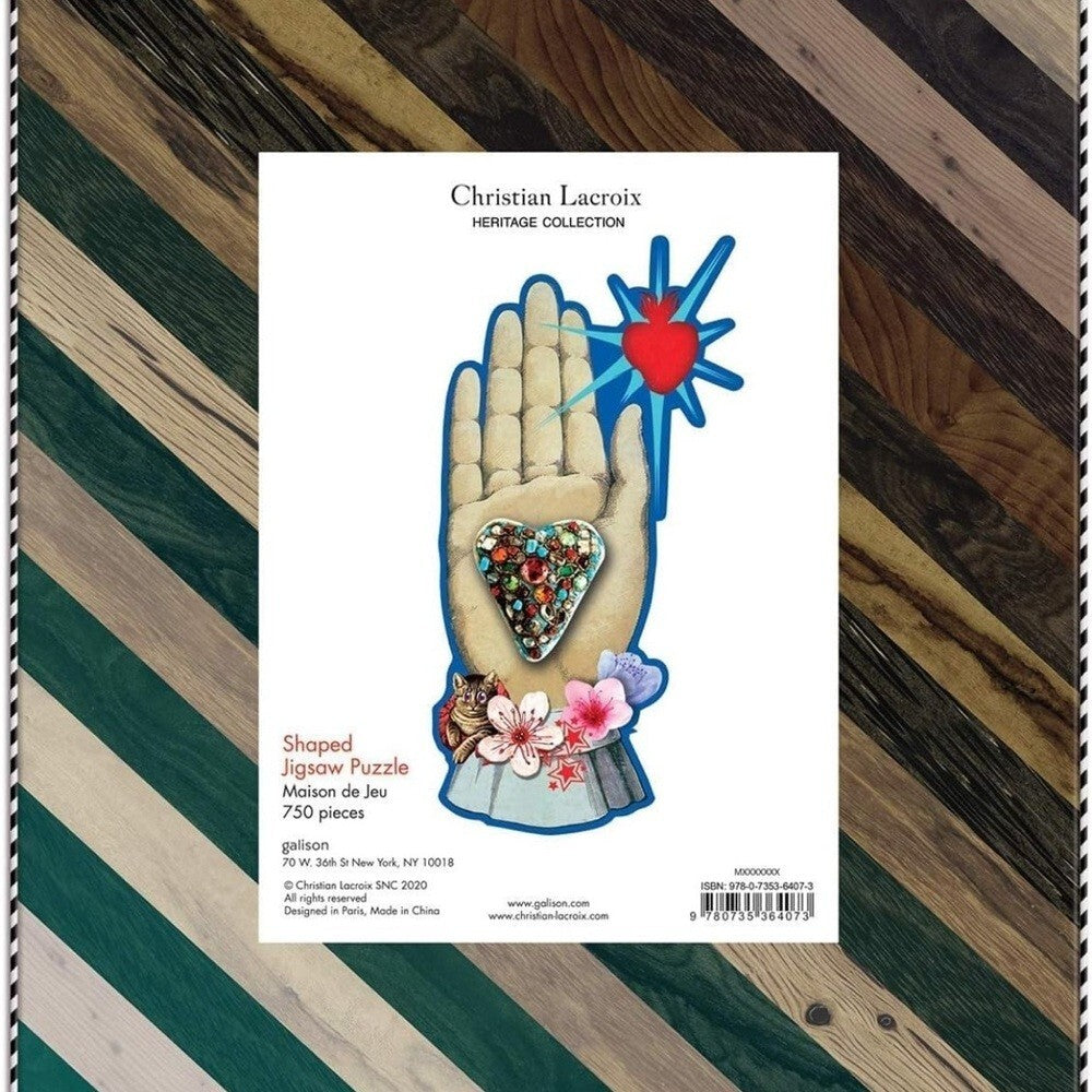 Galison Christian Lacroix Heritage Collection Maison de Jeu 750 Piece Puzzle