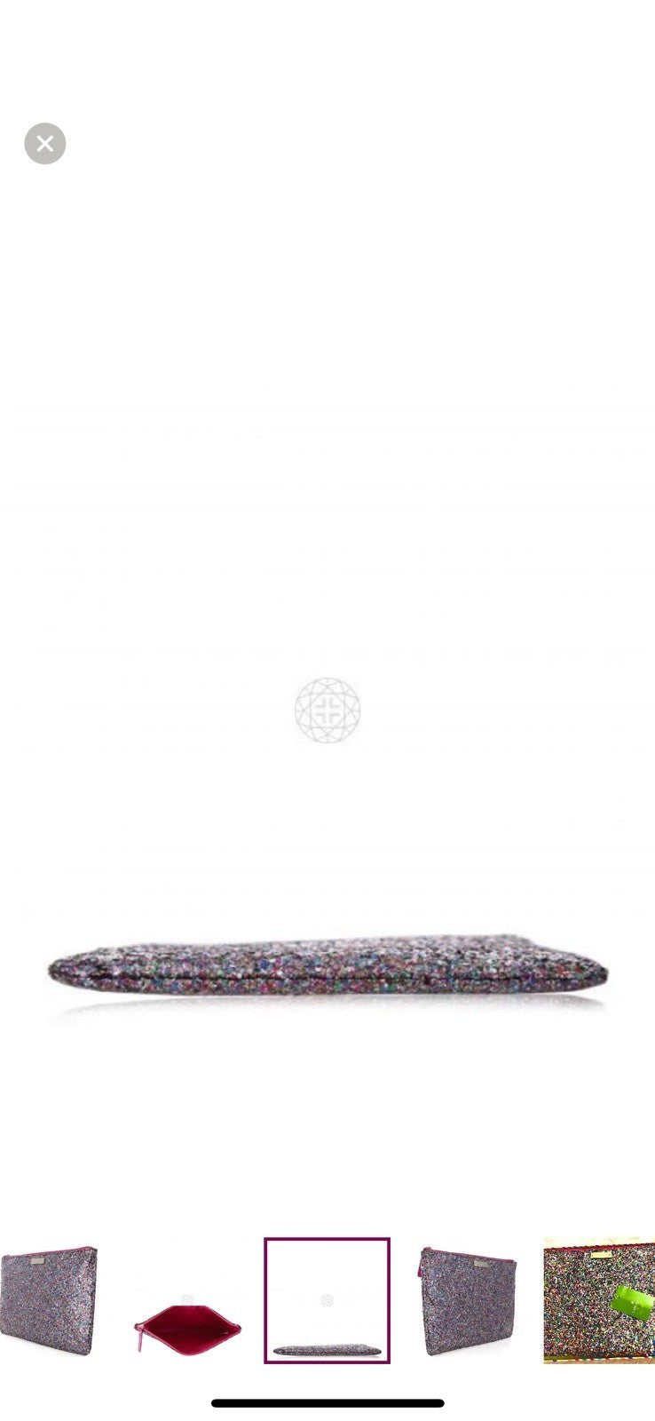 Kate Spade New York GIA GLITTERBALL CLUTCH, NEW IN BOX