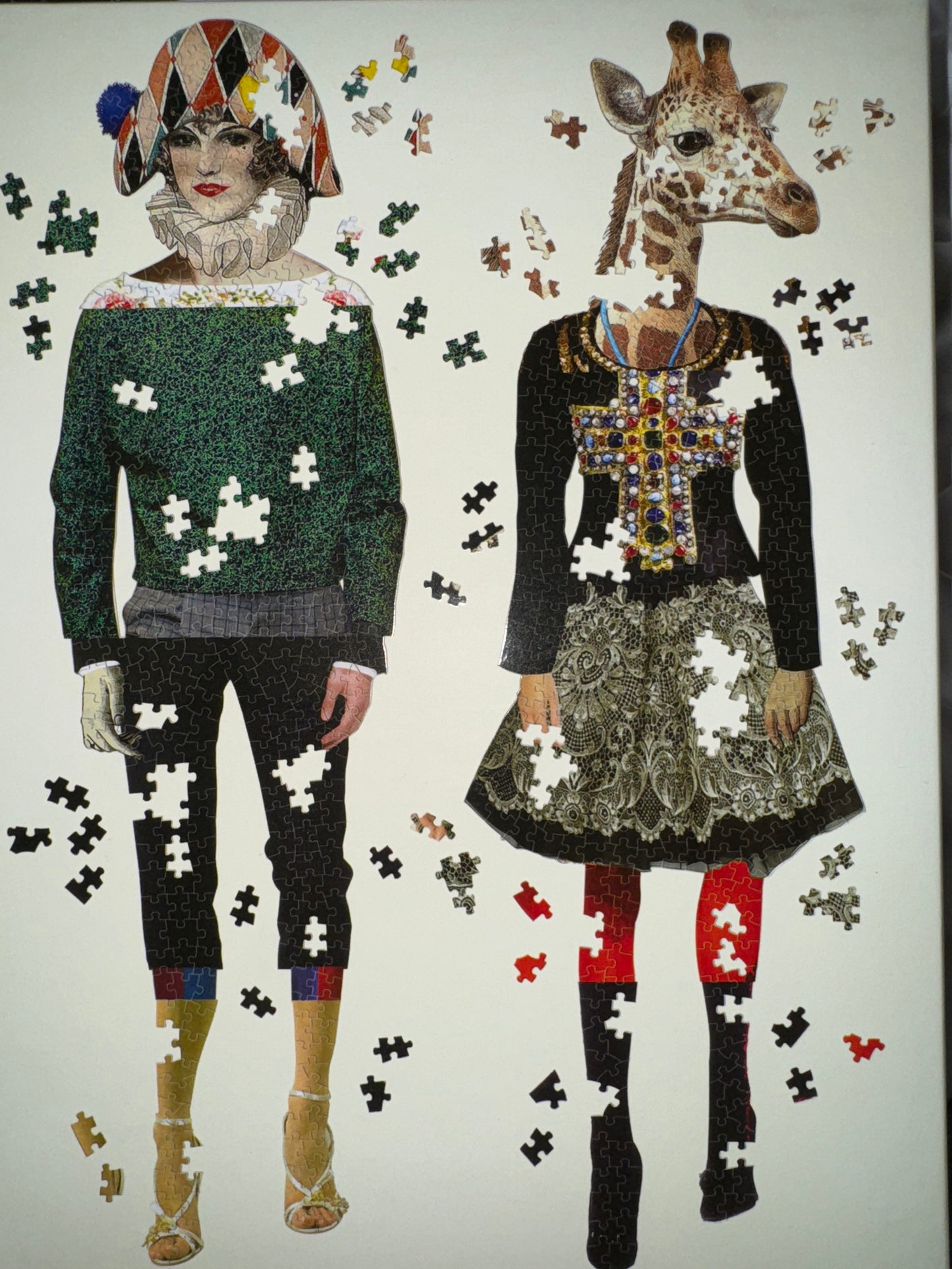 Christian Lacroix Heritage Collection Love Who You Want 750 Piece Shaped Puzzle