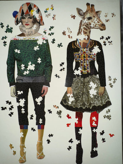 Christian Lacroix Heritage Collection Love Who You Want 750 Piece Shaped Puzzle