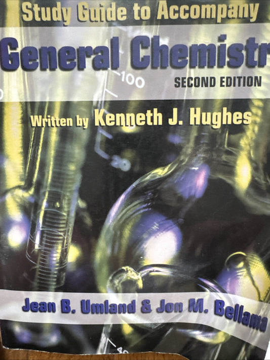 General Chemistry Paperback Jean B., Bellama, J. Michael Umland