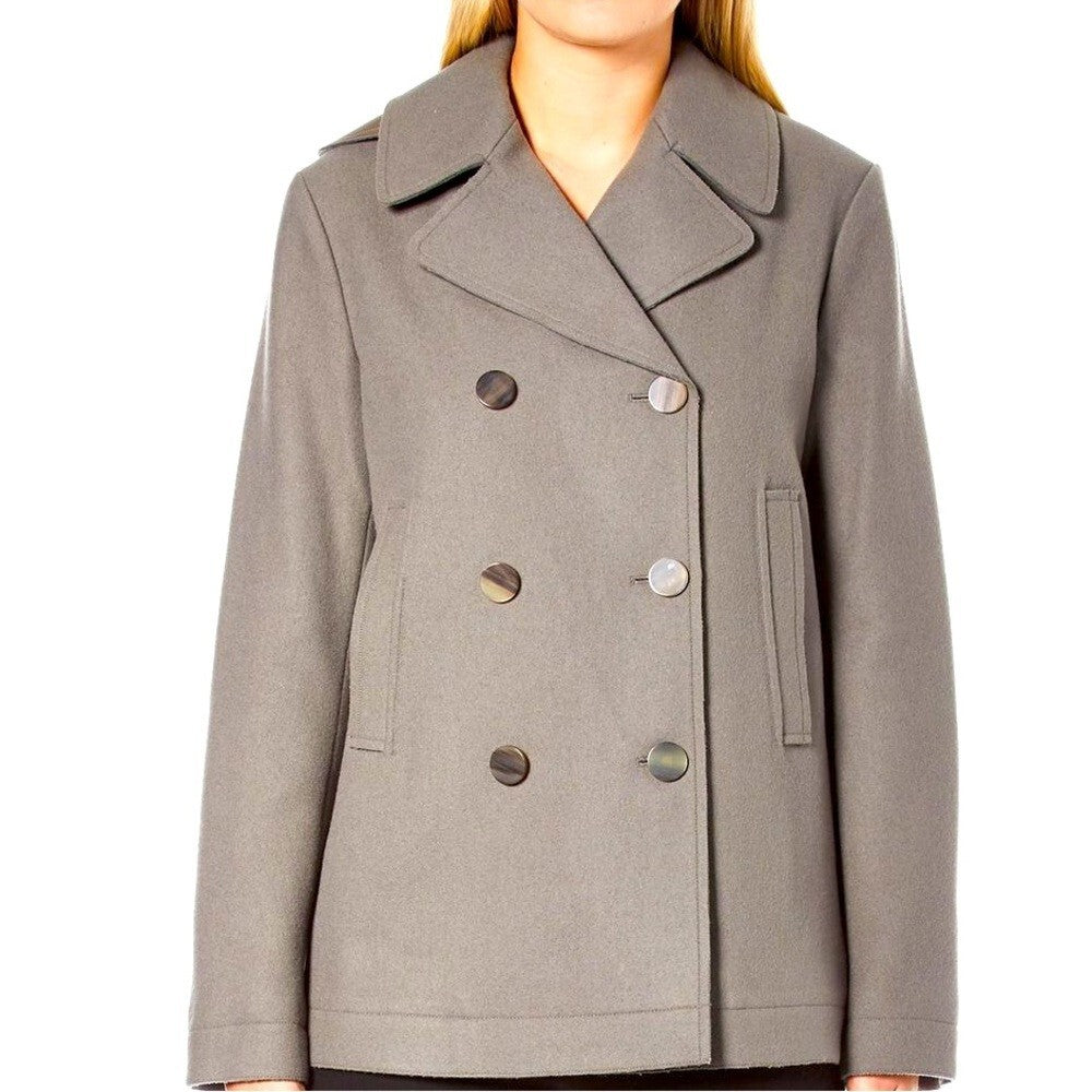 Helmet Lang Cropped Peacoat, Flint, XS,