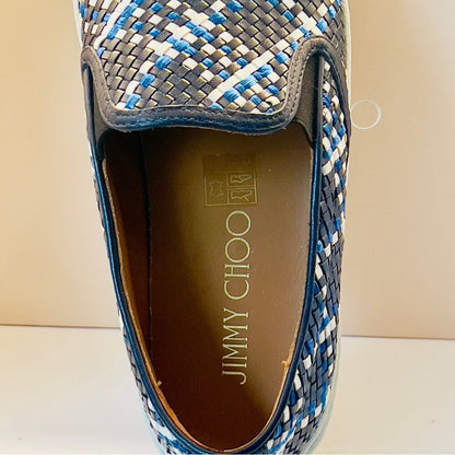 JIMMY CHOO Woven Sneakers, 38