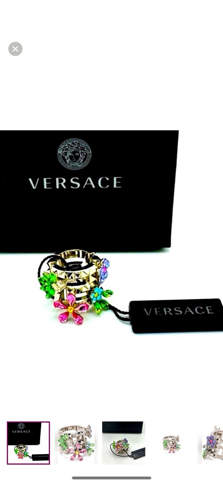 Versace Medusa Ring, 5