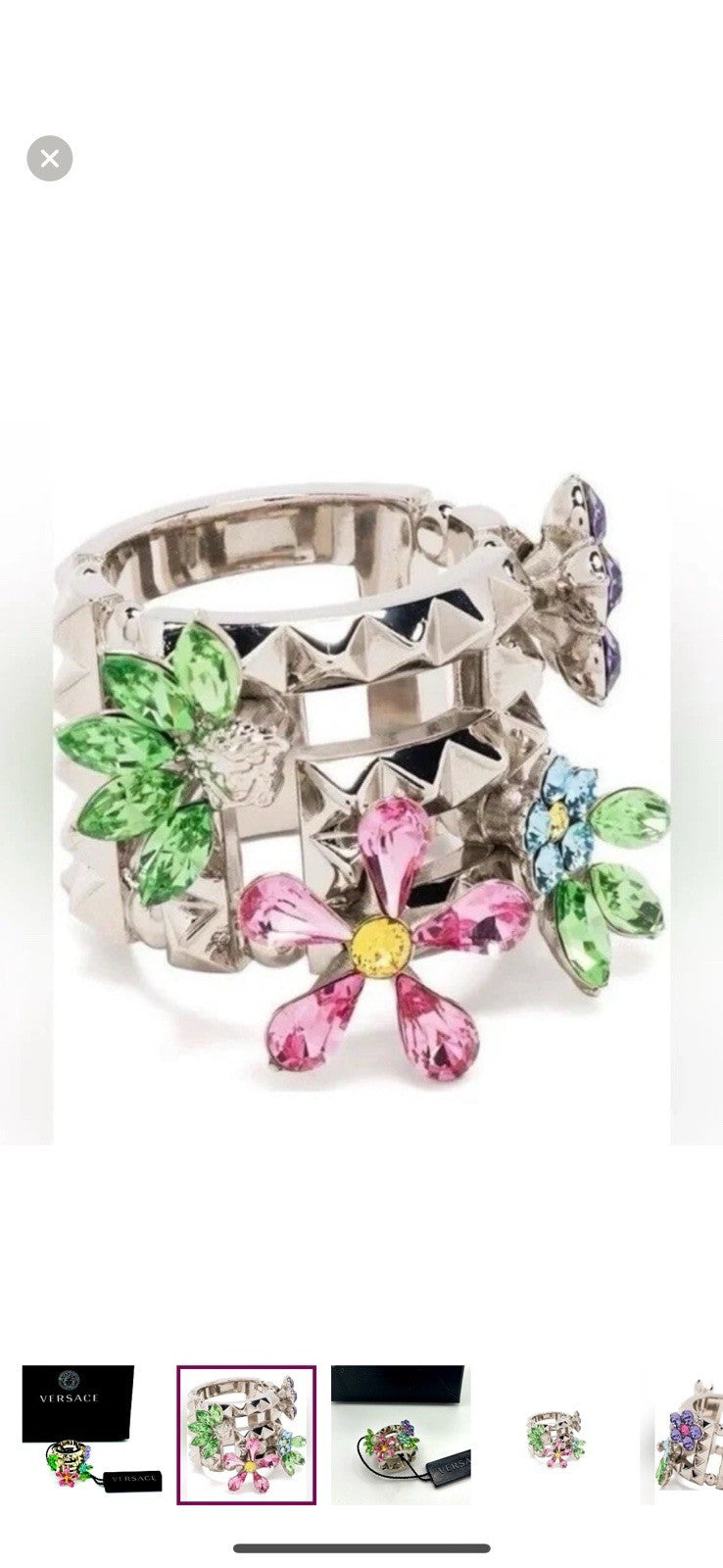 Versace Medusa Ring, 5