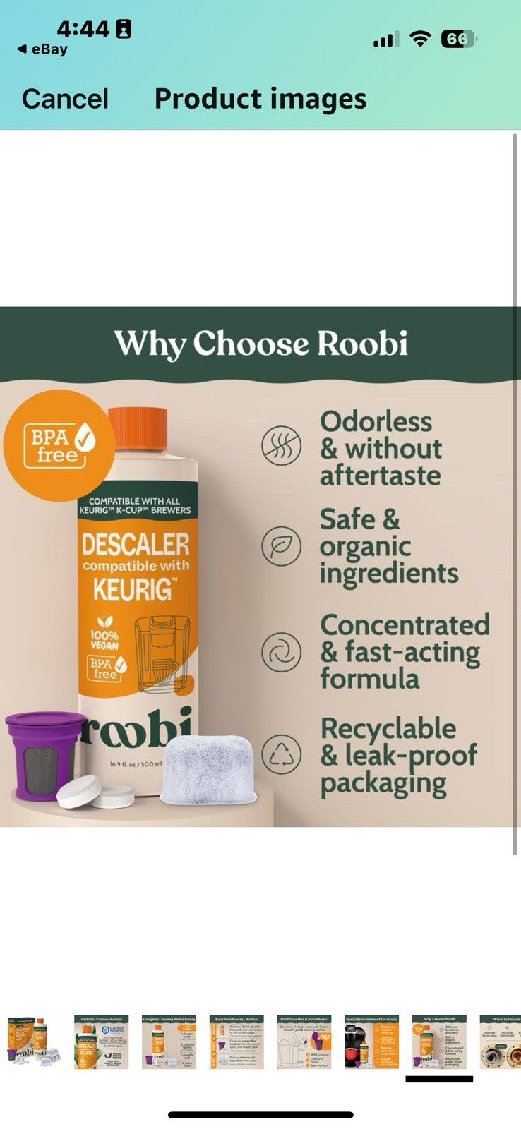 KEURIG CLEANER DESCALER KIT