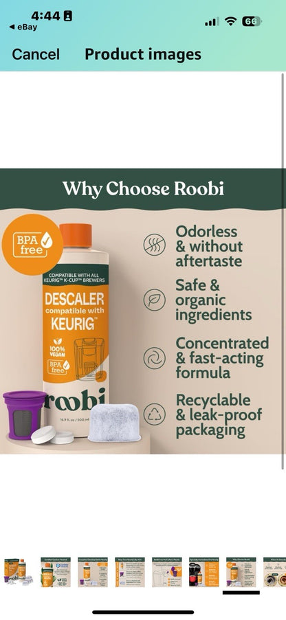 KEURIG CLEANER DESCALER KIT