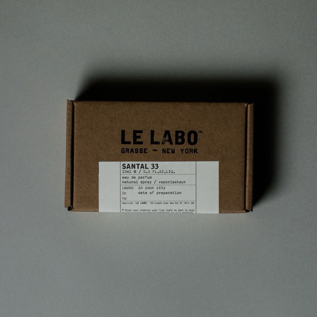 Le Labo EAU DE PARFUM  .5 OZ / 15 ML - Jasmine 17