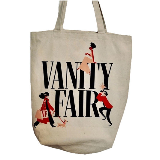 Vanity Fair Cream Tote Bag