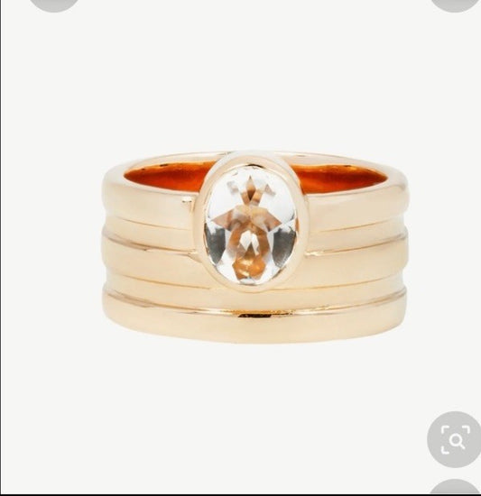 Studio Grun “Stack” of one ring, size 6