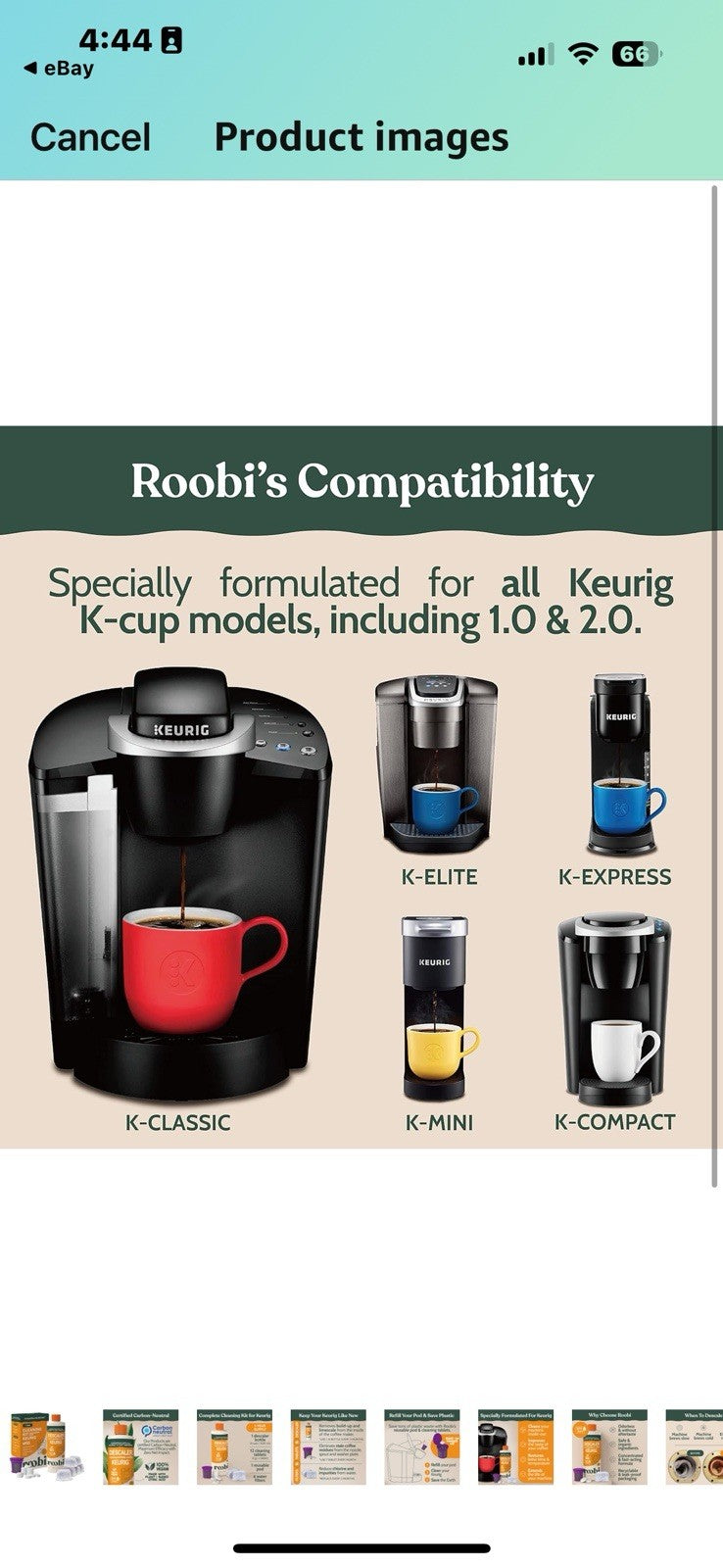 KEURIG CLEANER DESCALER KIT